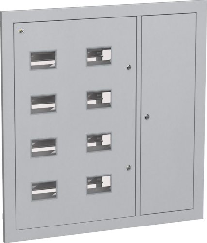 Щит этажный встраеваемый IEK LIGHT ЩЭ-8-Э-L 8кв. (1000х950х110см) с монтажной панелью картинка 
